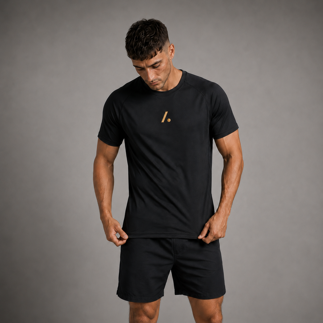 FlowCore Signature Performance T-Shirt - Black