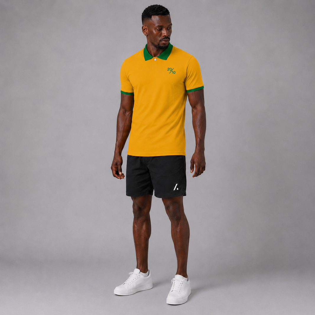 Founders Club Polo Shirt - Yellow