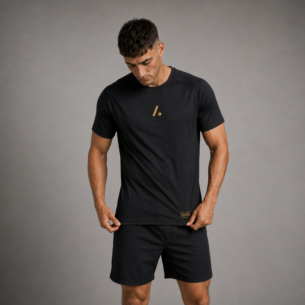 FlowCore Signature Performance T-Shirt - Black