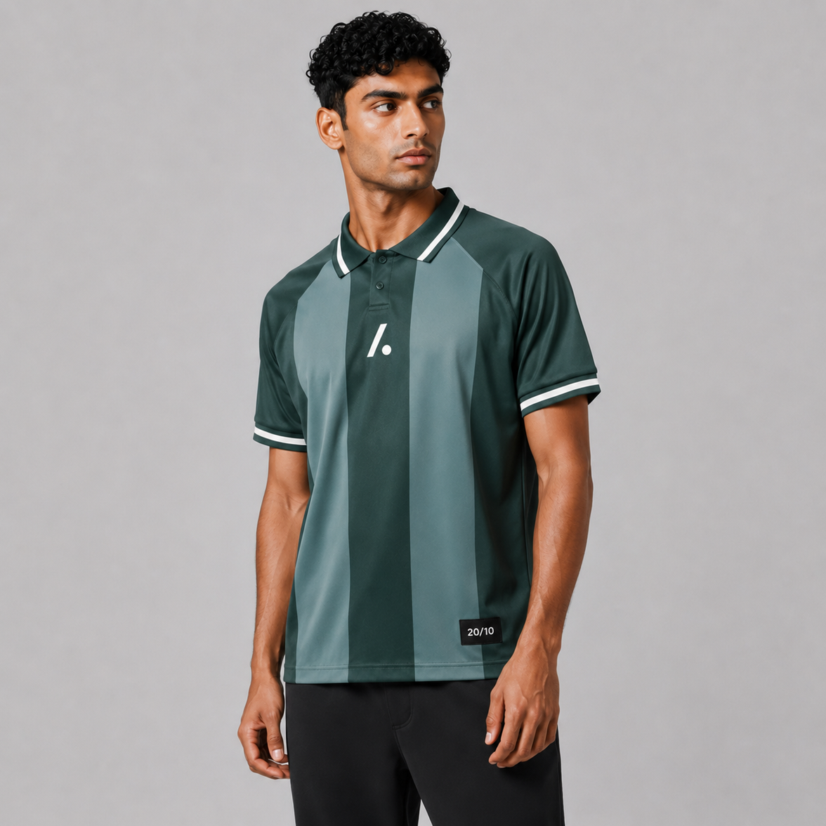 Heritage Match Polo Shirt - Green
