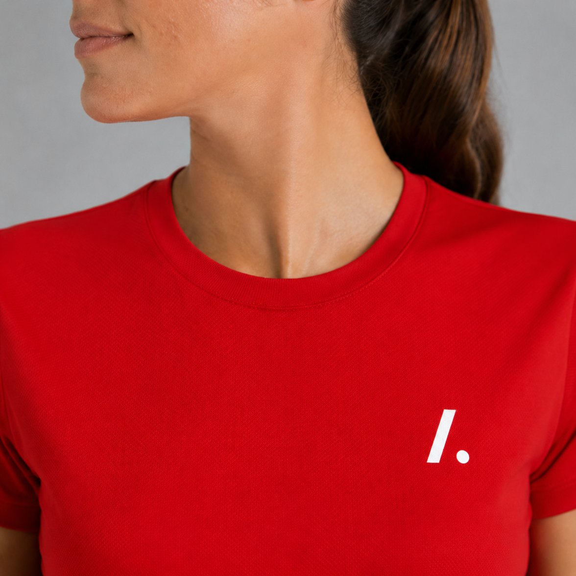 Women's Core Performance T-shirt - Red