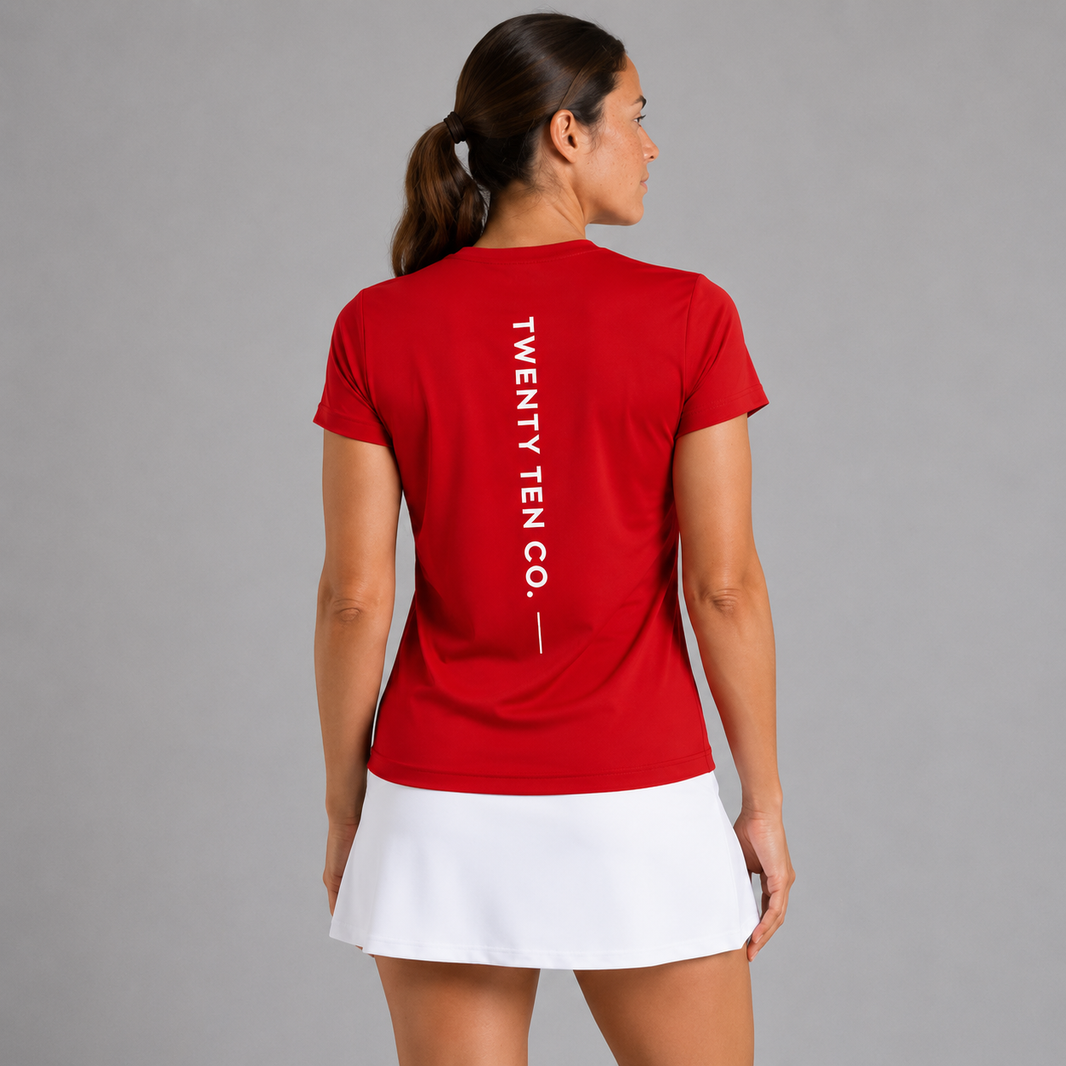 Women's Core Performance T-shirt - Red